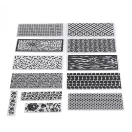 Embossing Folder Craft Tools Embossing Folder Plastic Embossing Folder Template DIY Craft Paper Card Stencil Mould Craft