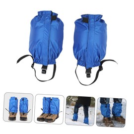 Kisangel 1pair Adjustable Snow Defense Leg Gaiters Outdoor Protectors for Hiking Climbing and Snow Activities Breathable for Warmth and Comfort