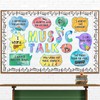 72 Feet Musical Notes Bulletin Board Borders Trim for Music