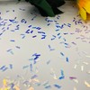 E-ASUM 2000PCS 7mm Lightning Confetti, 1.76oz/ 50g Silver Chunky Glitter