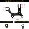 RUJOI Disc Brake Conversion Kit, 1Pcs Disc Brake Adapter Bracket