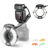 NEEWER RF1-N Marco Ring Flash Light Compatible with Nikon Camera,