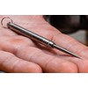 aZengear Titanium Toothpick with Keychain Holder – Portable Reusable Metal