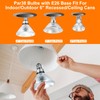 Jaenmsa 90 Watt Outdoor Floodlight Bulbs Par38, 120V 90W Halogen