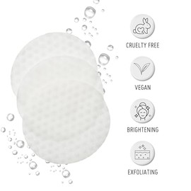 Nip + Fab Almohadillas limpiadoras diarias con ácido glicólico para rostro con ácido hialurónico, hamamelis, almohadilla limpiadora facial AHA exfolia