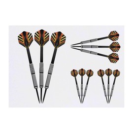 Azeeda 4 x 'Dart-Set' Temporäre Tattoos - Wasserfest, Hautfreundlich & Ungiftig · Transfers in Verschiedenen Größen (TO00084412)