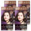Ryo Uachae nutrition gray hair dye, 6C coffee brown, 4 pieces / 려 우아채 영양 새치염색, 6C커피브라운, 4개