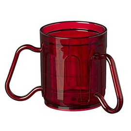 Medeci System 340ml Transparent Red Cup with Adjustable Handles