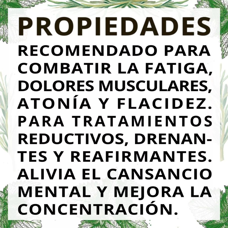 Laferv Aceite Masaje Natural Spa Menta Romero Riquisimo 4 L