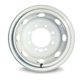 New Single 16" 16x6 Dually Steel Wheel For 1992-2007 Ford E350 E450SD VAN DRW OEM Design Replacement Rim