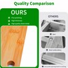 WooFawn Expandable Bamboo Corner Shelf for Cabinet - 2-5 Tiers