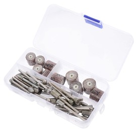 iplusmile 43Pcs Diamond Drill Grinding Accessories for Rotary Tools Polishing and Engraving Supplies for Detail Work Stones Rocks and Miniatures