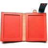 [TARUUUU] Genuine Leather Handicap Handbook Cover [L Size] (Red) /