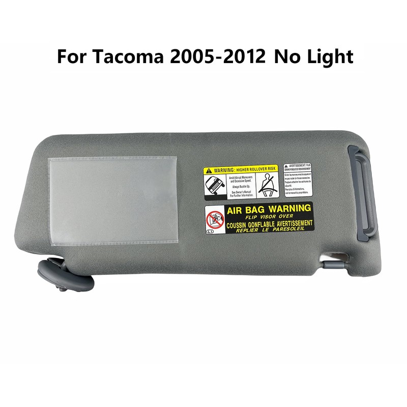 Pair of Left and Right Sun Visors with Holders for