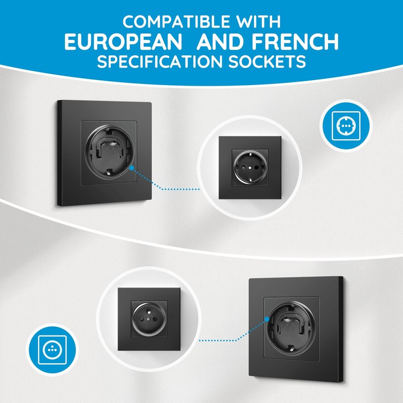 REDTRON Socket Fuse (Pack of 20), Sockets Child Lock for