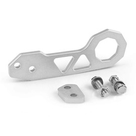 Car Tow Hook, Universal Tow Hook Made of Aluminium Alloy Rope Racing Tow Hook Towing Eye Tow Hook Towing Hitch for Car Trailer Accessories