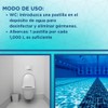 AQUAFIX Pastilla Tricloro 1'' para Albercas, Jacuzzis, Depósitos de Agua,