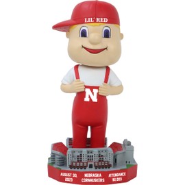 Lil' Red Nebraska Cornhuskers Volleyball World Record Bobblehead College