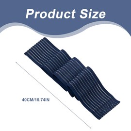 2 Stück Handgelenk Bandagen, erstellbare Handgelenkstütze Wrist Wrap, Atmungsaktivem Wrist Wrap Handgelenkbandage, für Fitness, Gym, Sportschutz, Blau