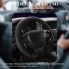 Lapetwbn Heavy Duty Steering Wheel Cover, Premium Anti-Slip Microfiber Leather