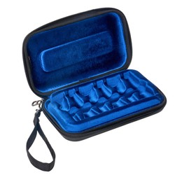 Protec Protec ZIP Trumpet Mouthpiece Case (6-Piece), Black, Model BM214