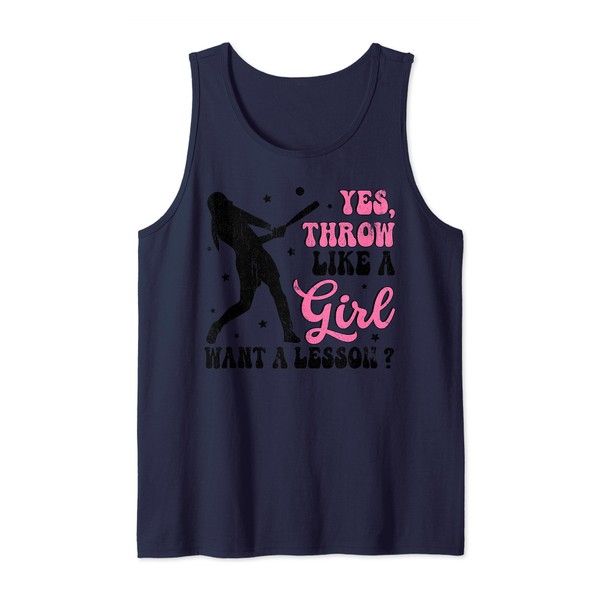 Funny Softball Gift Yes, I Throw Like A Girl |