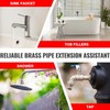 Tap Extension G1/2 Inch x 30 mm, Pack of 2