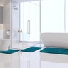 MIULEE Bathroom Rugs Sets 3 Piece Including U Shaped Toilet