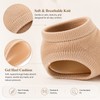 Silicone-Like Heel Protectors for Foot Care – Soft Gel Heel