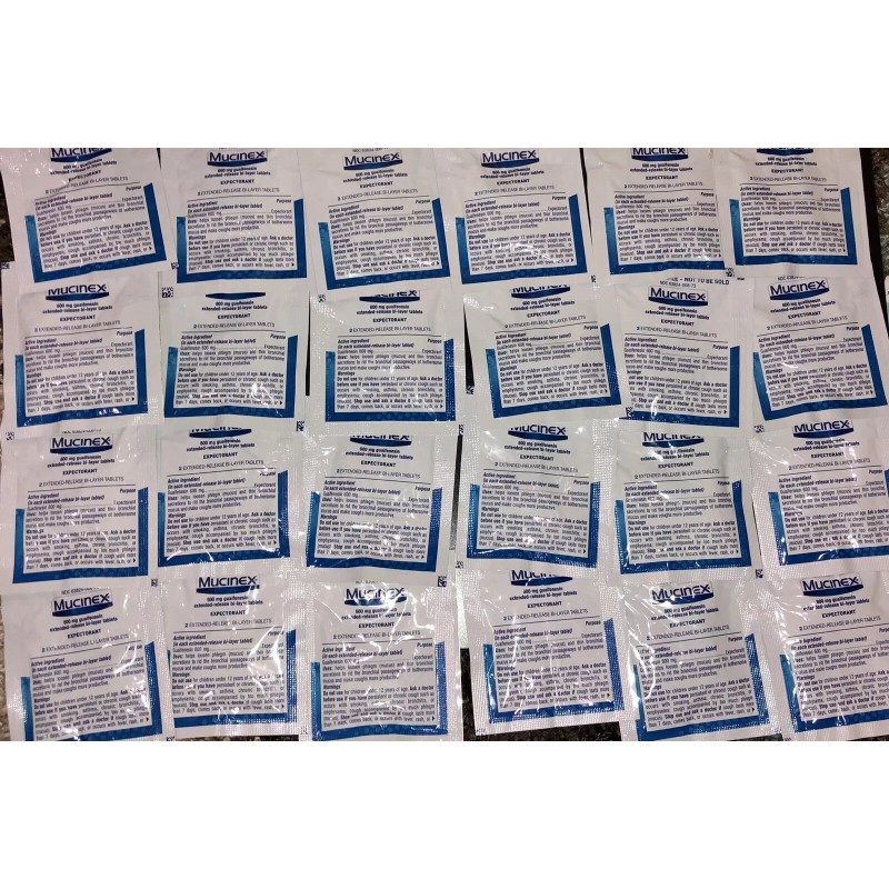 Mucinex 12 HR Chest Congestion Expectorant -24 Single Dose Travel