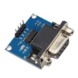 VKLSVAN 5pcs MAX3232 RS232 TTL Converter Module COM Serial Port Board 3.3V-5V DB9