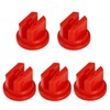 Tayffency 10 PCS Flat Fan Spray Tip 110 Degree Plastic