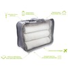 Rolling Nomad 4 Set Large Packing Cubes for Suitcases, Travel,