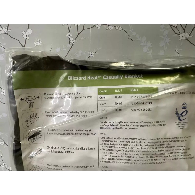 USGI Blizzard Heat Casualty Blanket BH-01 NSN#6515-532-8