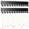 milylove Acrylic Necklace Holder 2 Pack Wall Mounted Necklace Organizer