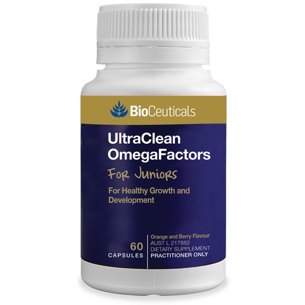 BioCeuticals UltraClean OmegaFactors for Juniors Capsules 60