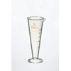 Miyahara Metric Glass Cone Mold, 3.4 fl oz (100 ml), Silver Stainless Steel Scale