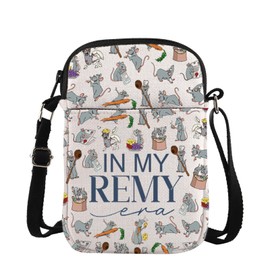 TSOTMO Remy Merch Crossbody Bag Remy Chef Gift Cartoon Movie Gift for Fans WDW Trip Messenger Bag