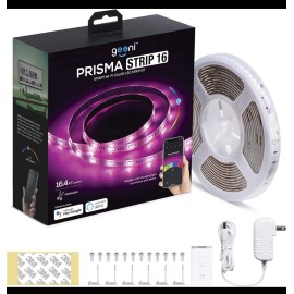 Geeni Prisma Strip 16 - Smart LED Light Kit, RGB, 5 Meters, Multicolor
