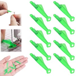 10 Pcs Fish Mouth Sewing Machine Needle Threader,2024 New Upgraded Automatic Sewing Needle Threader,Simple Needle Threader Tool,Quick Sewing Machine Cycle Simple Needle Threader Tool (Green)