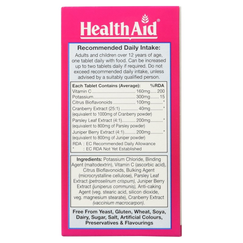 HealthAid CystiCare 60 Vegan Tablets