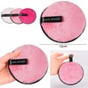 TRIXES Reusable Microfibre Make-Up Pads 3 Pack - Pink -