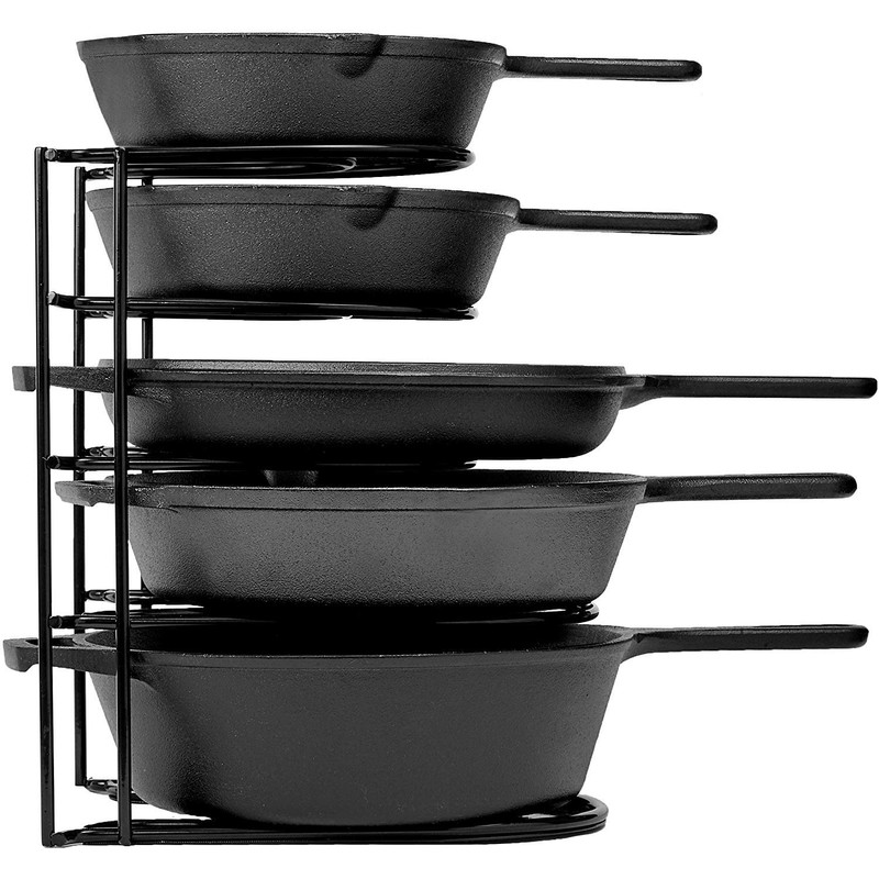 Cuisinel Heavy Duty Pots and Pans Organizer Rack - 12.2"-Inch