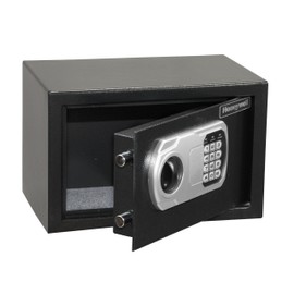 Honeywell Safes & Door Locks - Small Safe Box with Digital Lock for Home - Steel Security Locking Bolts & Keys Protect Personal Safe Box for Money Safe - Low Profile LED Display - 0.27 CU - 5101