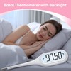 Digital Basal Body Oral Thermometer: Easy@Home Large Backlit Display -
