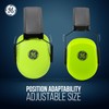 GE Protective Hi-Vis Earmuff for Noise Reduction, NRR 27dB Hearing