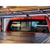 Rear Middle Window American Flag Decals, Matte Black USA Flag