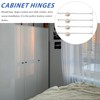 LALAFINA 4pcs Lid Support Hinge Kitchen Cabinet Hinges Soft for