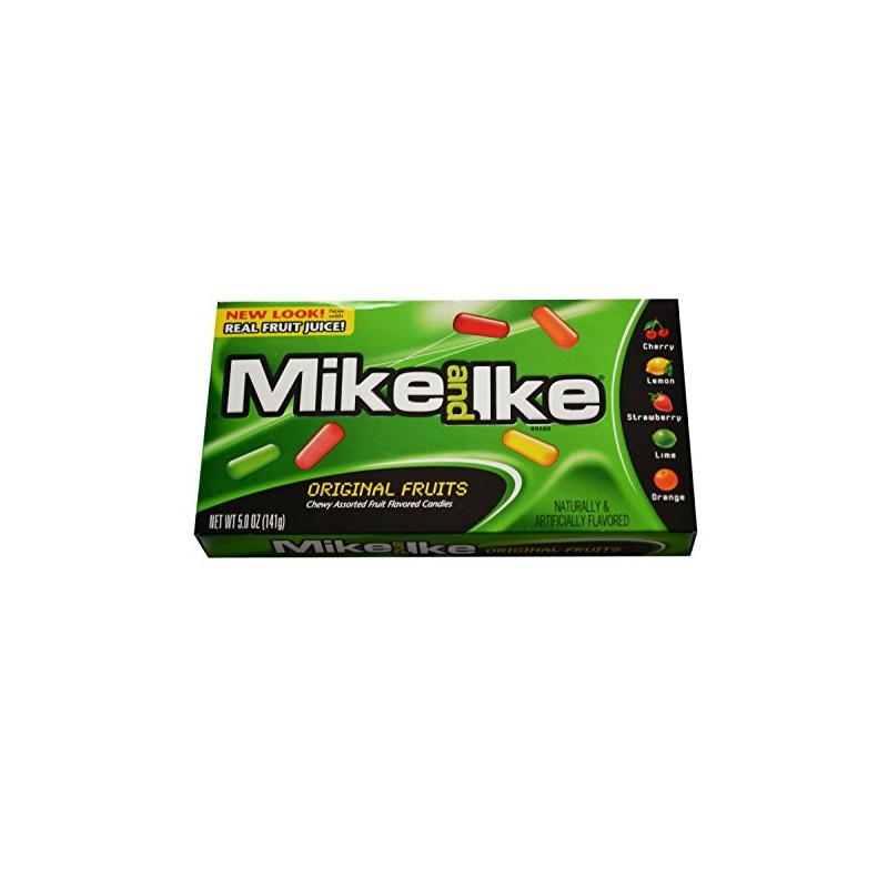Mike and Ike Original Fruits Chewy Candy 5 oz.