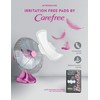 Carefree Breathe Ultra Thin Super Pads with Wings, Irritation-Free Protection,